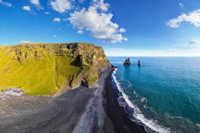 South Coast, Waterfalls and Black Beach Tour from Reykjavik - Solheimajokull glacier: short time, serious ice factor