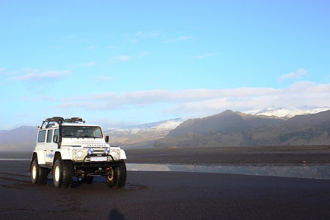 Superjeep south coast & Katla Ice Caves from Reykjavik - Katla Ice Cave: black, white, blue ice inside a glacier world