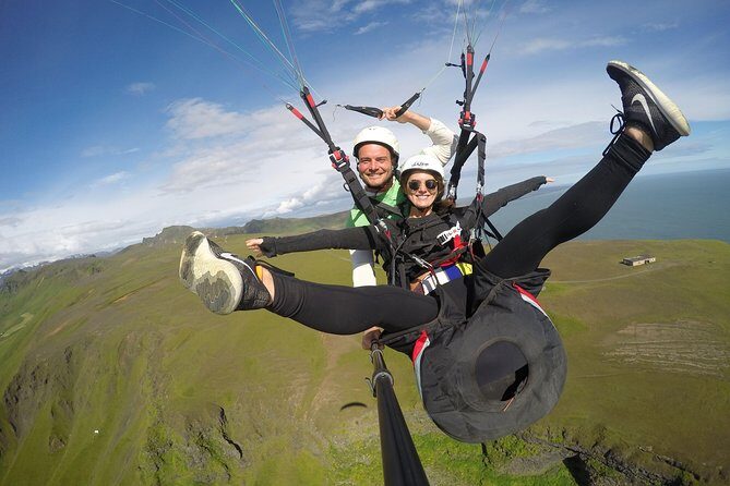 Tandem Paragliding Flights from Vik - Safety briefing that you actually get