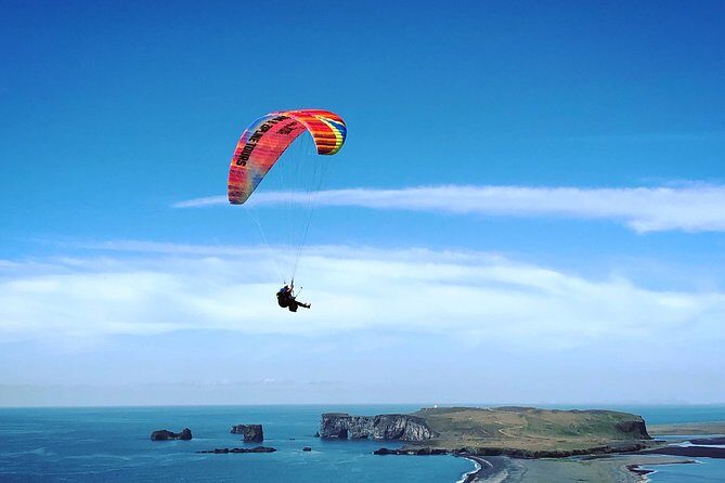Tandem Paragliding Flights from Vik - What to wear in Iceland for a hill hike and windy takeoffs