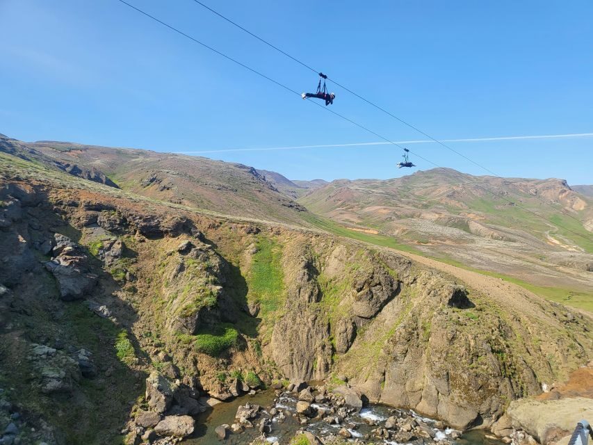 The Falcon : Superman ride with Mega Zipline Iceland - Where You Start: Reykjadalur Café Meeting Point and Timing