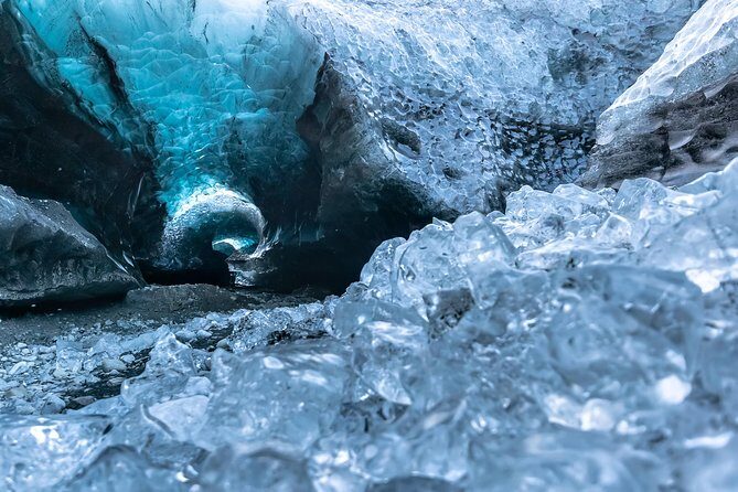 Treasure Iceland - Ice Cave Discovery - Winter Ice Cave Magic Starts at Jökulsárlón