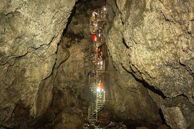 Vatnshellir Cave Tour - Staircases and uneven ground: the one drawback to plan around