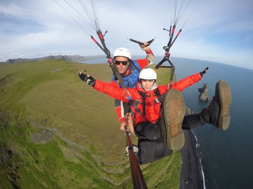 Vík: Paragliding Tandem Flight - Photos and video: what’s included, what costs extra