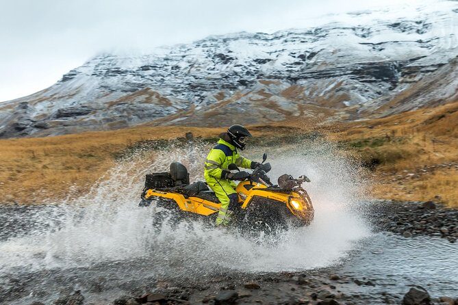 Volcanic Springs ATV adventure from Reykjavik - The riding portion: from Ulfarsfell into quad-only terrain