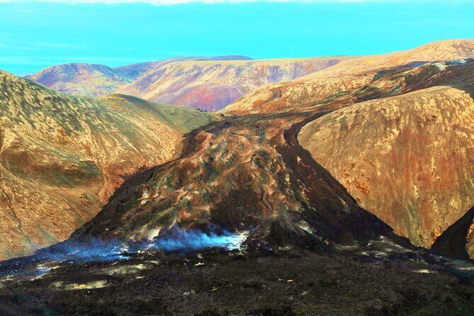 Volcano Eruption Site Hike & Reykjanes Tour from Reykjavik - Krýsuvík geothermal area and Seltún Hot Springs: steaming ground under your feet