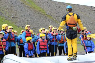 West Glacial River Family Rafting - Getting there and getting geared up (the part that actually matters)