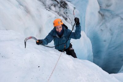 Winter Ice Cave + Climbing Private Photoshoot - 20 Shot Package - Private guiding changes everything on ice