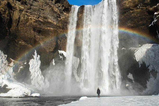 Winter South Coast Day Tour by Minibus from Reykjavik - Solheimajökull Glacier Walk: Up Close Ice Time in Winter Footing