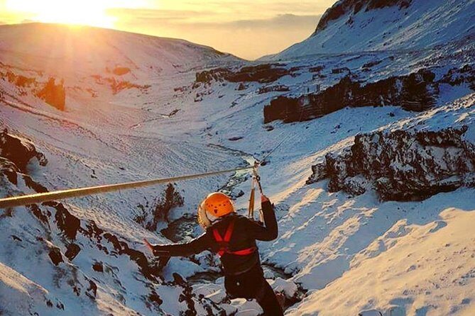 Zipline and Hiking Adventure Tour in Vík - Zip Line Route Highlights: Four Lines, a Stream Leap, and the Glacier View