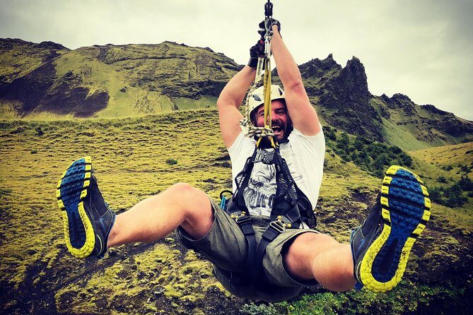 Zipline and Hiking Adventure Tour in Vík - When Weather Helps, and When It Gets Tricky